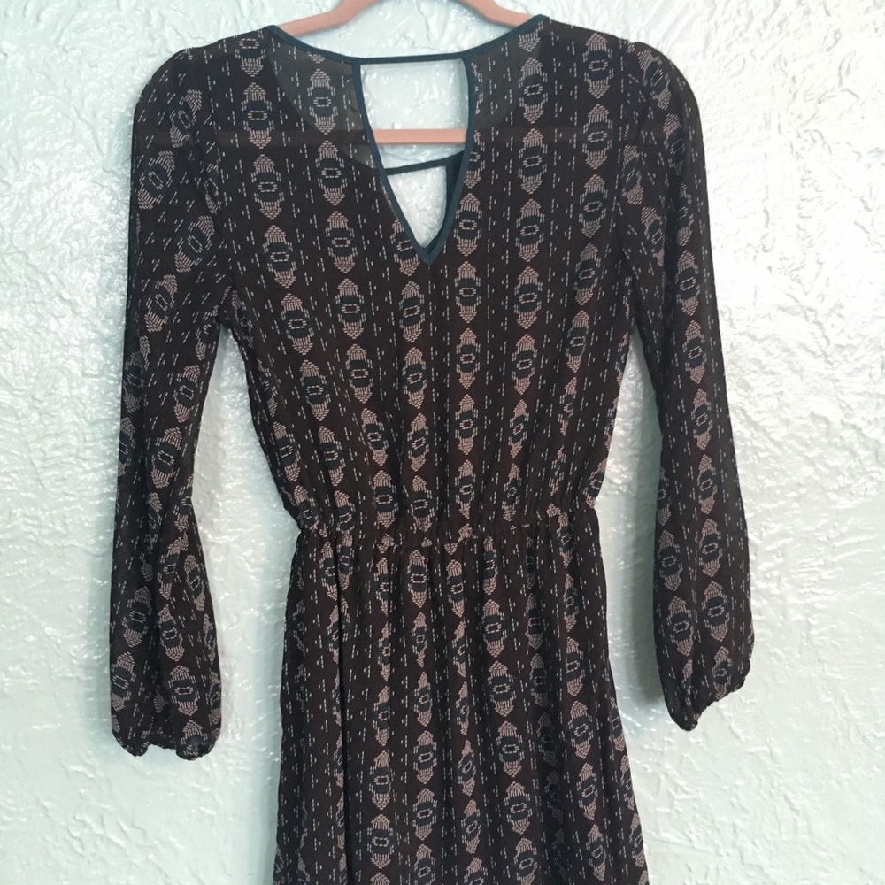 Black Boho Target Dress XS - Worn Once